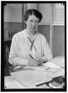 Mary Van Gleck, between 1913 and 1918. Creator: Harris & Ewing.