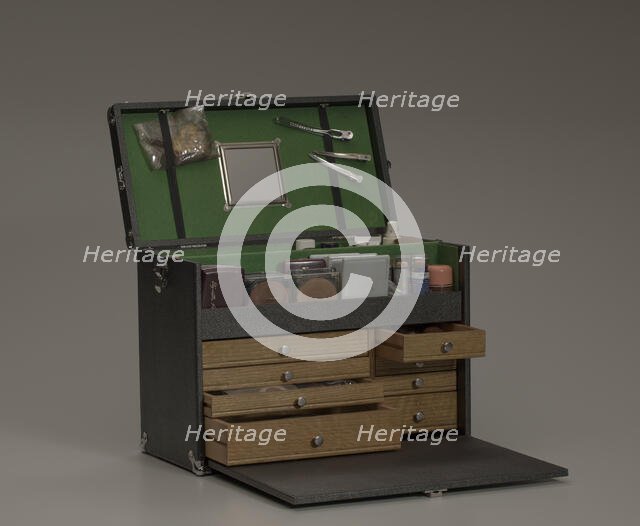 Makeup case used by makeup artist Bernadine M. Anderson, 1970s - 1990s. Creator: Unknown.