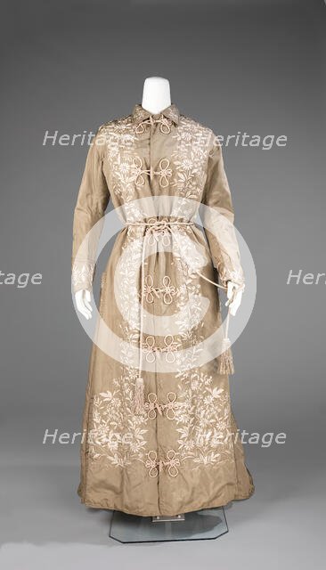 Dressing gown, Japanese, 1879. Creator: Unknown.