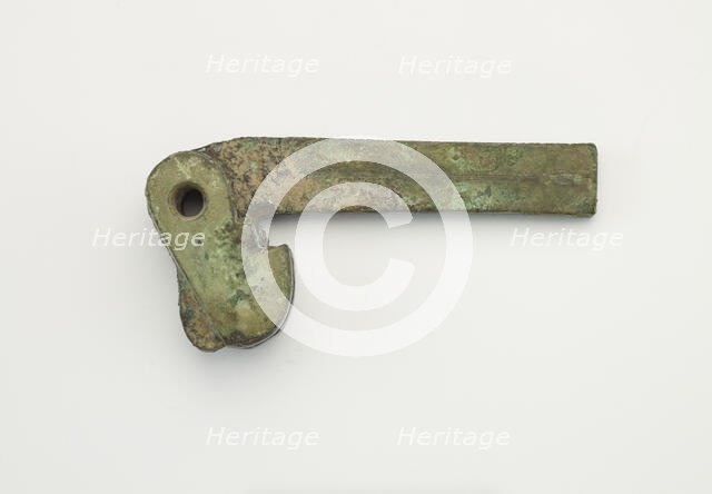 Trigger for a cross-bow lock (nu chi), Han dynasty, 206 BCE-220 CE. Creator: Unknown.