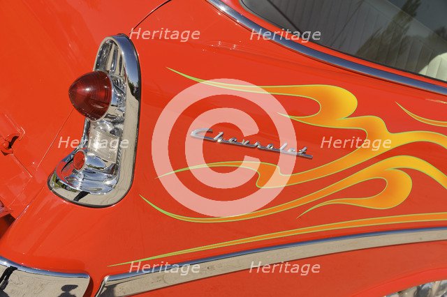 Chevrolet Handyman custom 1956. Artist: Simon Clay.