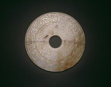 Disc (bi), Qing dynasty, c. 18th century. Creator: Unknown.