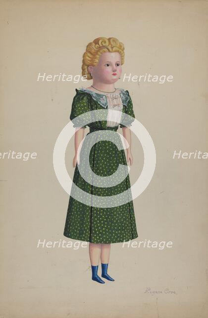 Doll - "Lily May", c. 1937. Creator: Eugene Croe.