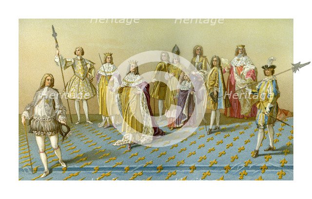 The Grand Dignitaries Of The Coronation, (1885).Artist: Charpentier