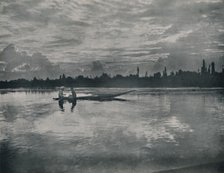 'Sunset on the Dal Lake, Kashmir', 1936. Creator: Unknown.