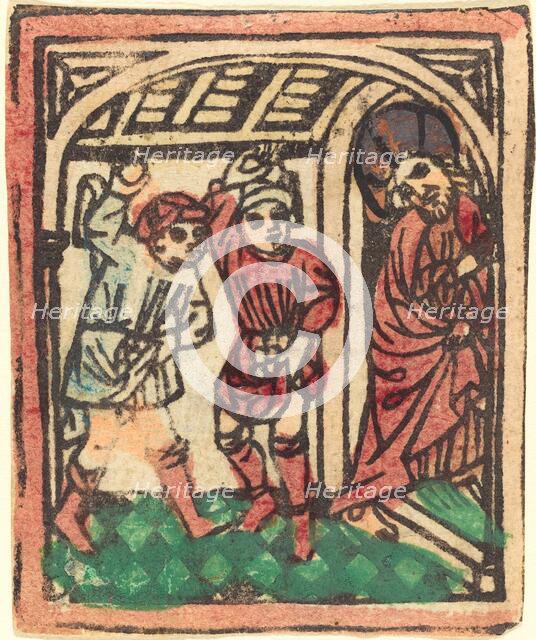 The Stoning of Christ, c. 1440/1450. Creator: Unknown.