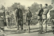 "Majuba Day" - Cronje Surrenders to Lord Roberts at Paardeberg", 1900. Creator: Richard Caton Woodville II.