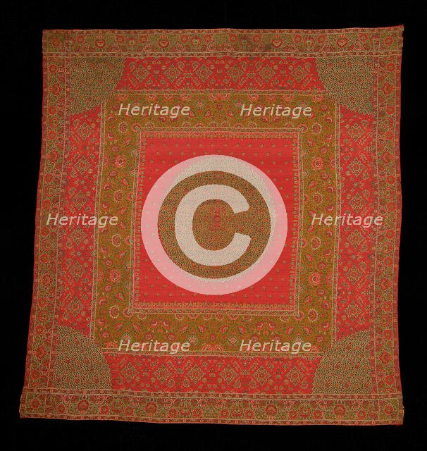 Shawl, possibly Austrian, 1830-39. Creator: Unknown.