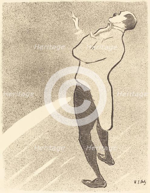 Singer, 1893. Creator: Henri-Gabriel Ibels.