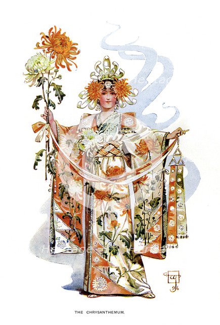 'The Chrysanthemum', 1899. Artist: Unknown