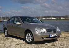 2002 Mercedes Benz  C220 cdi. Artist: Unknown.