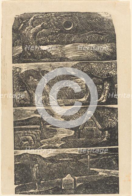 The Pastorals of Virgil, 1821. Creator: William Blake.