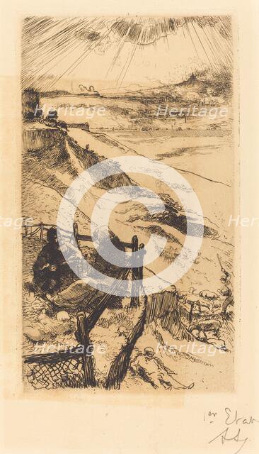 American Quarries, near Paris (Carrieres d'Amerique, pres Paris), 1898. Creator: Auguste Lepere.