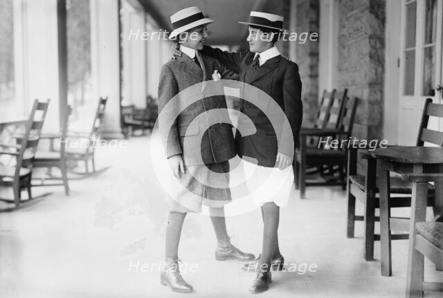 R. Naon Jr. & Geo. Suarez, 1914. Creator: Bain News Service.