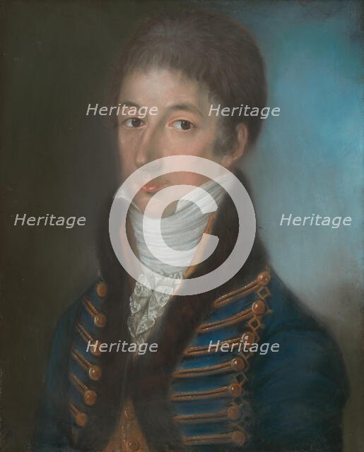 Portrait of Baron Alojz Mednyánszky, around 1804. Creator: Unknown.