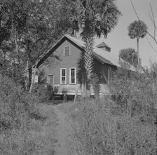 Church in the Negro section, Daytona Beach, Florida, 1943. Creator: Gordon Parks.