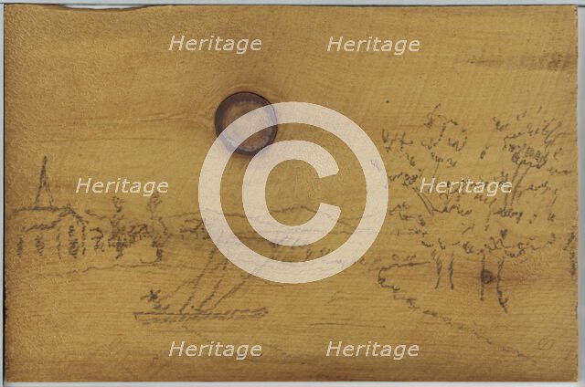 River Landscape, 1866-1878. Creator: James Abbott McNeill Whistler.