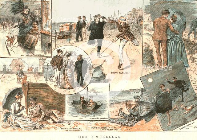 'Our Umbrellas', 1886. Creator: Unknown.