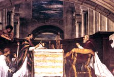 'The Mass at Bolsena detail', 1512. Artist: Raphael
