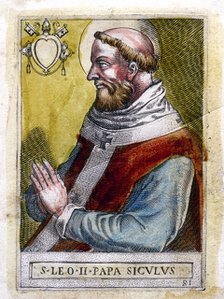 Pope Leo II. Artist: Unknown