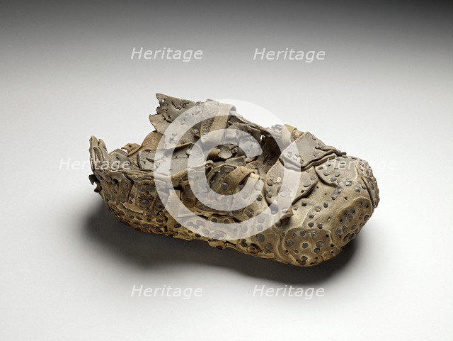 Shoe (Dynton Hermit's shoe), 17th century. Artist: Unknown.