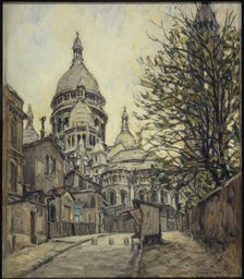 Sacre-Coeur in Montmartre, c1925. Creator: Germain David-Nillet.