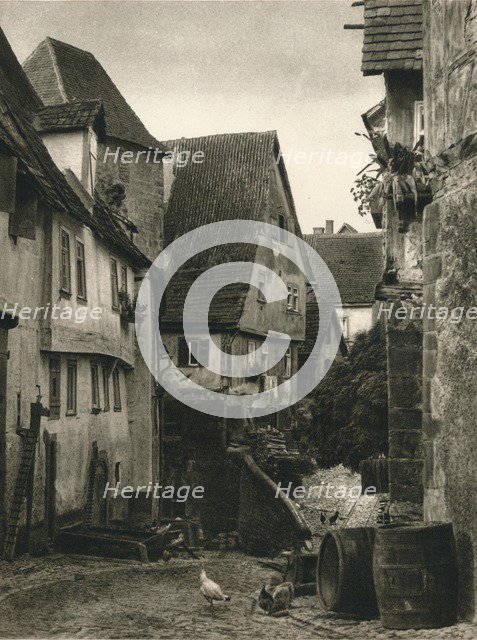 'Wimpfen a. Neckar. On the Staufer Gate', 1931. Artist: Kurt Hielscher.