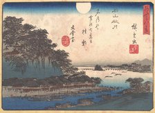 Autumn Moon at Ishiyama, 1857., 1857. Creator: Ando Hiroshige.