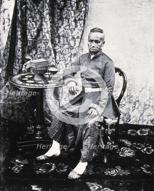 The Prime Minister (Kralahom) of Siam (Thailand), 1865. Creator: John Thomson.