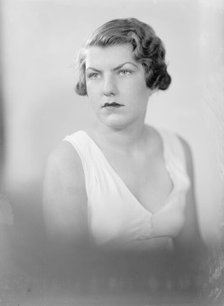 Rodgers, Helen P. - Portrait, 1933. Creator: Harris & Ewing.