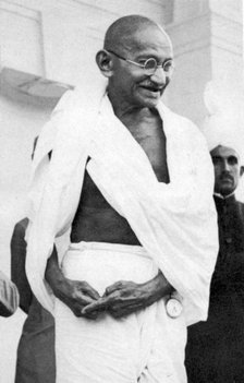 Mohondas Karamchand Gandhi (1869-1948), Indian Nationalist leader. Artist: Unknown