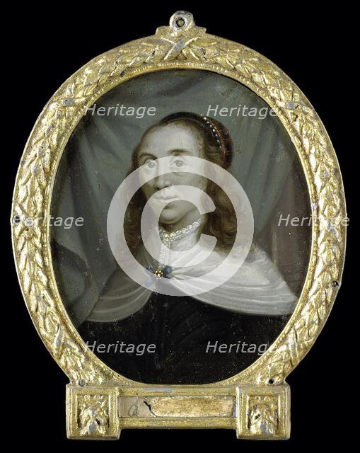 Portrait of Sibylle van Griethuysen, Poet in Groningen, 1700-1732. Creator: Arnoud van Halen.