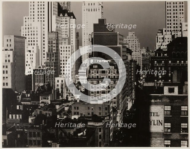 From My Window at An American Place, North, 1930/31. Creator: Alfred Stieglitz.