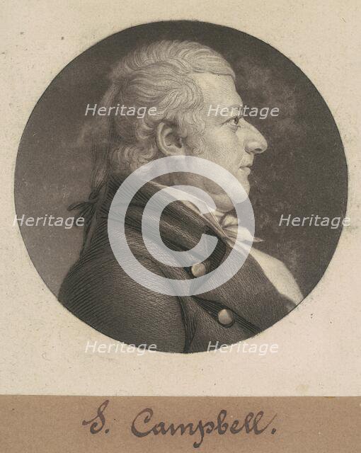 John Campbell, 1806. Creator: Charles Balthazar Julien Févret de Saint-Mémin.