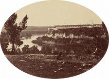 Fort Snelling, c. 1865. Creator: Joel E Whitney.