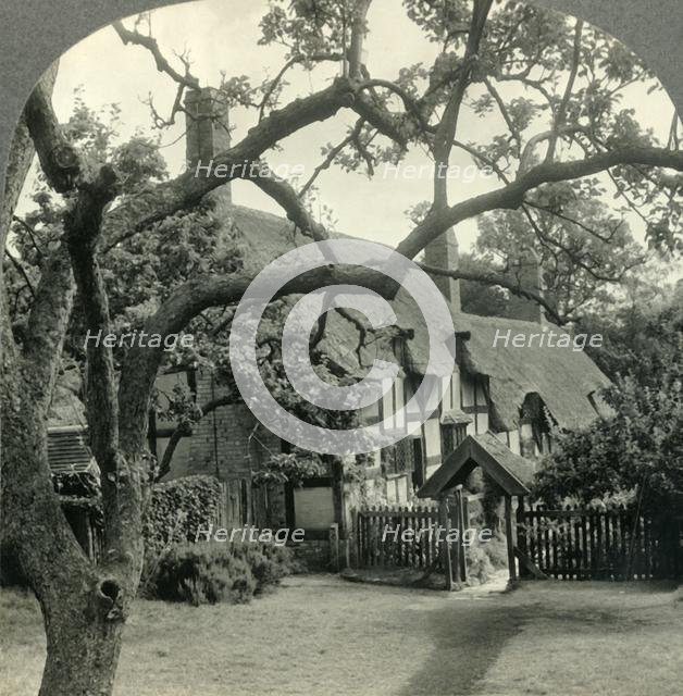 'Anne Hathaway's Cottage, Shottery, England', c1930s. Creator: Unknown.