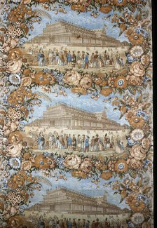 Panel (Furnishing Fabric), England, c. 1851. Creator: Wright & Lee.