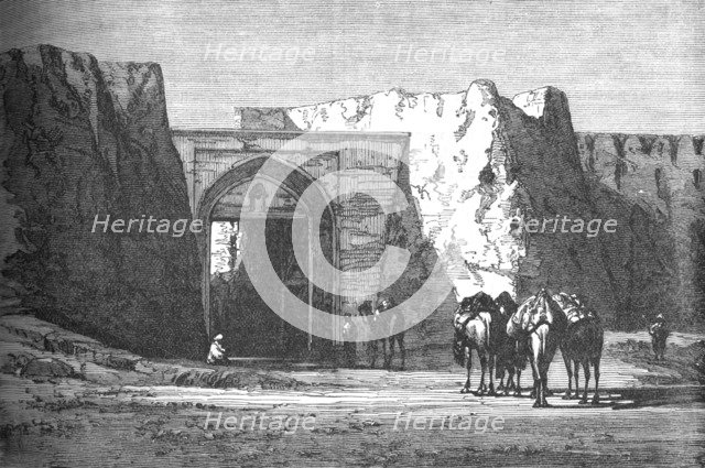 'Eedgah, or North Gate, Candahar', c1880. Artist: Unknown.