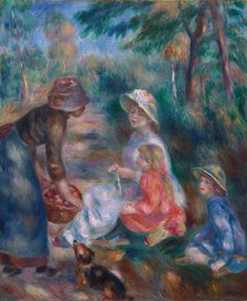 The Apple Seller, c. 1890. Creator: Pierre-Auguste Renoir (French, 1841-1919).