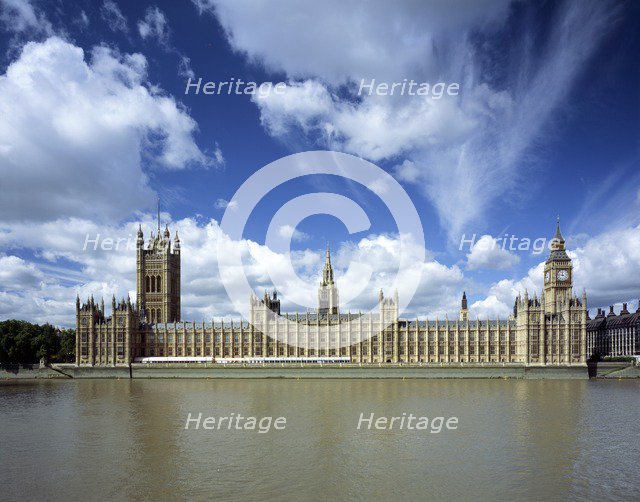 Palace of Westminster, c1990-2010. Artist: Unknown.