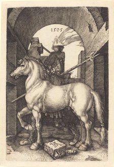 Small Horse, 1505. Creator: Albrecht Durer.
