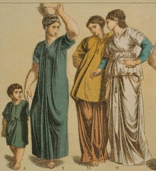 Roman Age Costume, 1881.  Creator: Unknown.