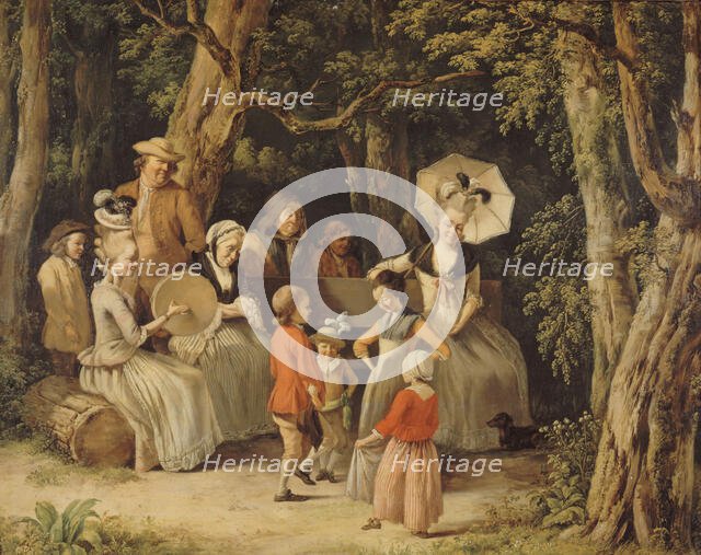 Children's dance. Creator: Jean-Jacques de Boissieu.
