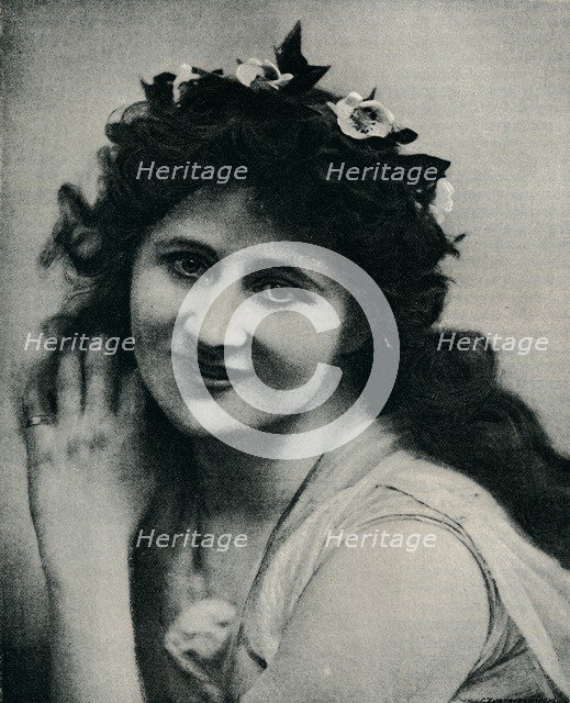 'Miss Mary Anderson as Perdita', c1893. Artist: Henry Herschel Hay Cameron.