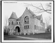 Clark Hall, Williams College, Mass., between 1900 and 1906. Creator: Unknown.