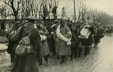 Austrian prisoners, Przemysl, March 1915, (c1920). Creator: Unknown.