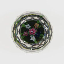 Paperweight, Saint-Louis, c. 1848-55. Creator: Saint-Louis Glassworks.