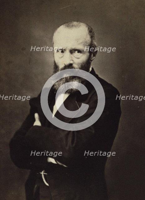 Théophile Thoré-Bürger (1807-1869). Artist: Nadar, Gaspard-Félix (1820-1910)