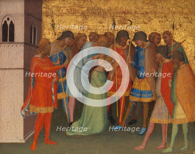 Saint Reparata Being Prepared for Execution. Creator: Bernardo Daddi.