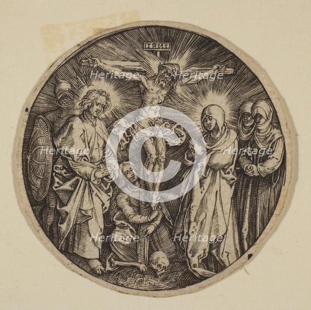 The Crucifixion (Round) (copy).n.d. Creator: Unknown.